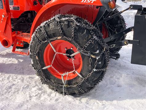 tire chains for kubota bx